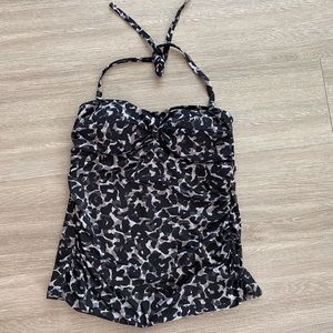 Merona tankini swim top only in size small